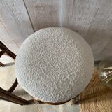 Pair of rattan stools