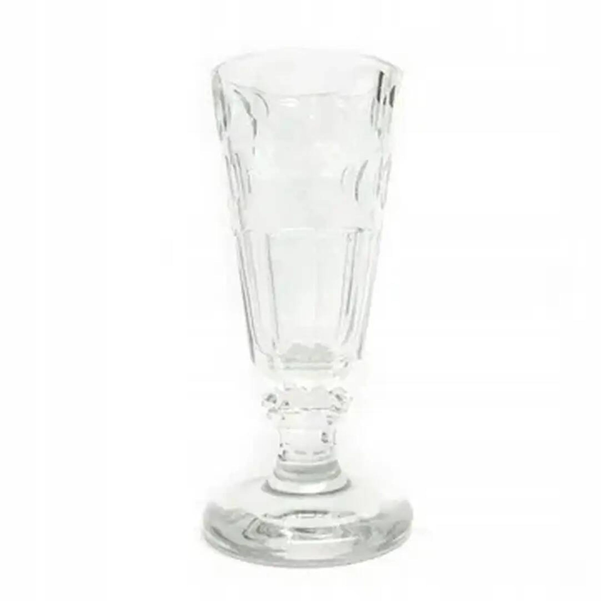 Biedermeier goblet, crystal, Bohemia, Czech Republic, 19th century