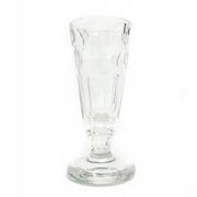 Biedermeier goblet, crystal, Bohemia, Czech Republic, 19th century