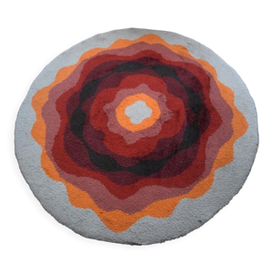 tapis laine années 70