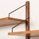 Poul Cadovius shelving unit with a desk in walnut for Cado, 1960s