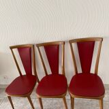3 Baumann chairs model Palma 1960