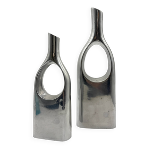 Paire de vases ''goutte'' - 1970s