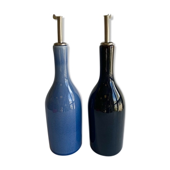 Huilier - Vinaigrier Jars Tourron Bleu