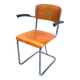Chaise en contreplaqué et accoudoirs en bakélite, Pays-Bas 1940