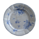 Round service dish Sarreguemines Flora