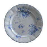 Round service dish Sarreguemines Flora