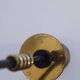 Swedish metal and brass candle holder by Nils Johan 1970