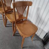4 vintage bistro chairs