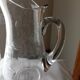 Carafe en verre soufflé