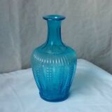 Blue glass decanter
