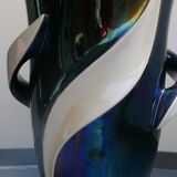 French ceramic vase 1950s