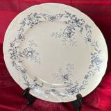 assiette plate W.A.A and co XIX eme