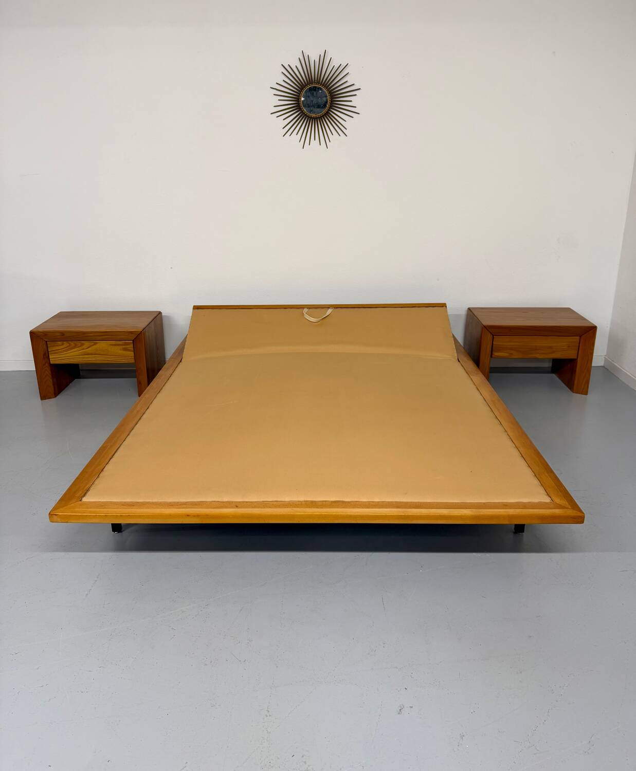 Ancien lit 2 places design Dieter Wäckerlin Daybed Idealheim 1960