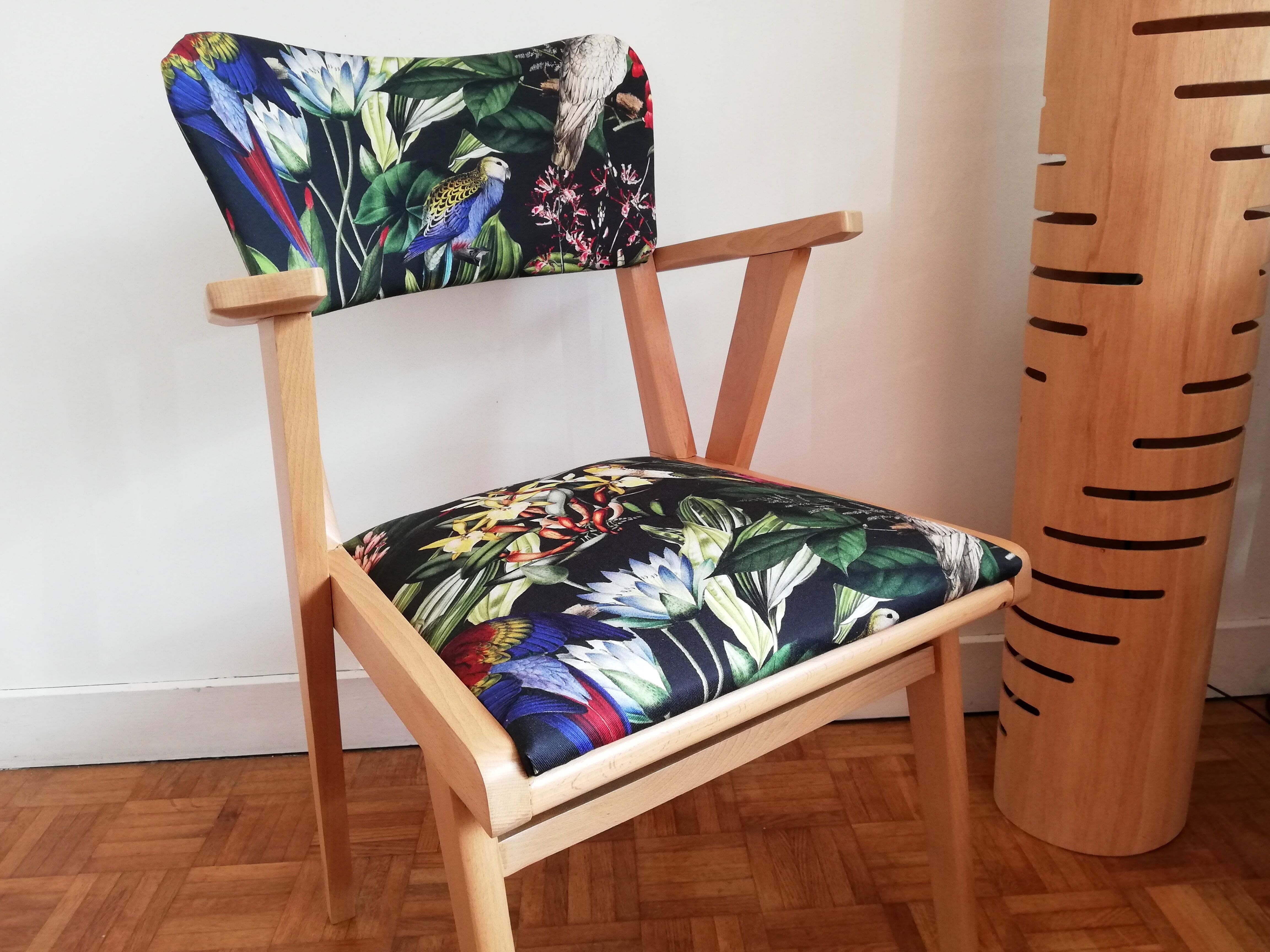 Chair bridge feet compass renovated jungle