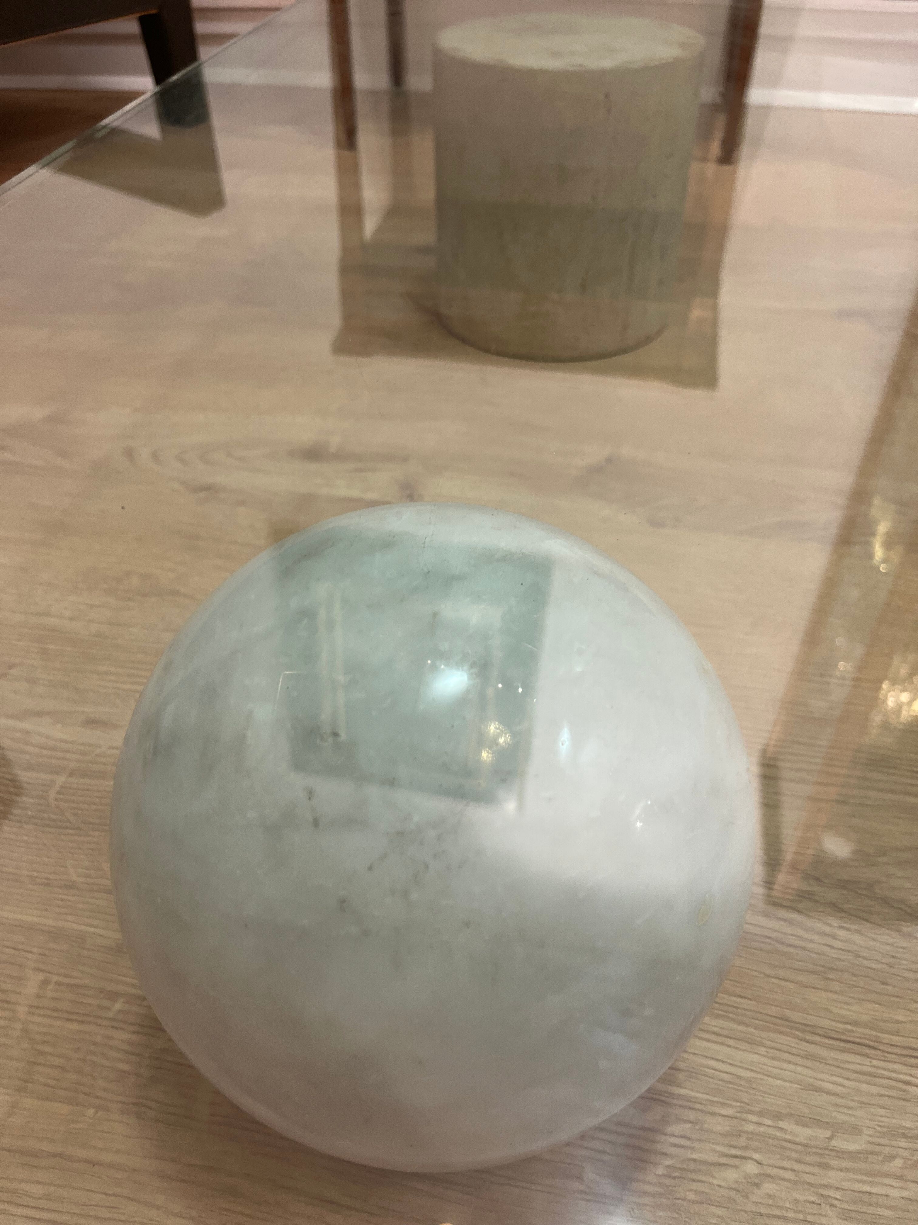 Coffee table design martinelli luce "metafora", lella & massimo vignelli