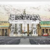 JR Lithograph, Brandenburg Gate Berlin, Sold Out 78/180