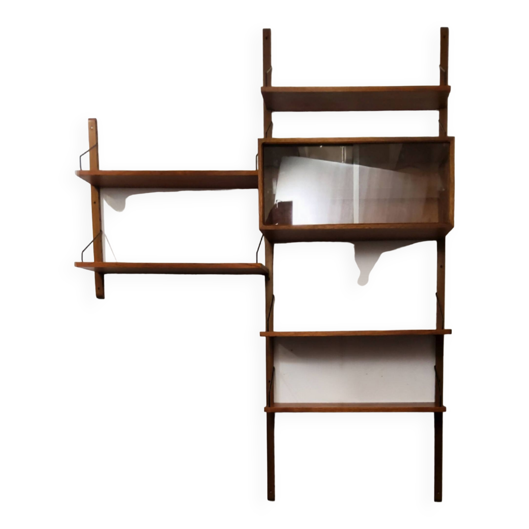Etagère murale modulable par Poul Cadovius, 1960