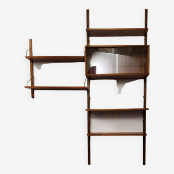 Modular wall shelf by Poul Cadovius, 1960