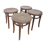 Lot of 4 bistro stools