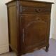 Petit buffet confiturier en bois massif vintage