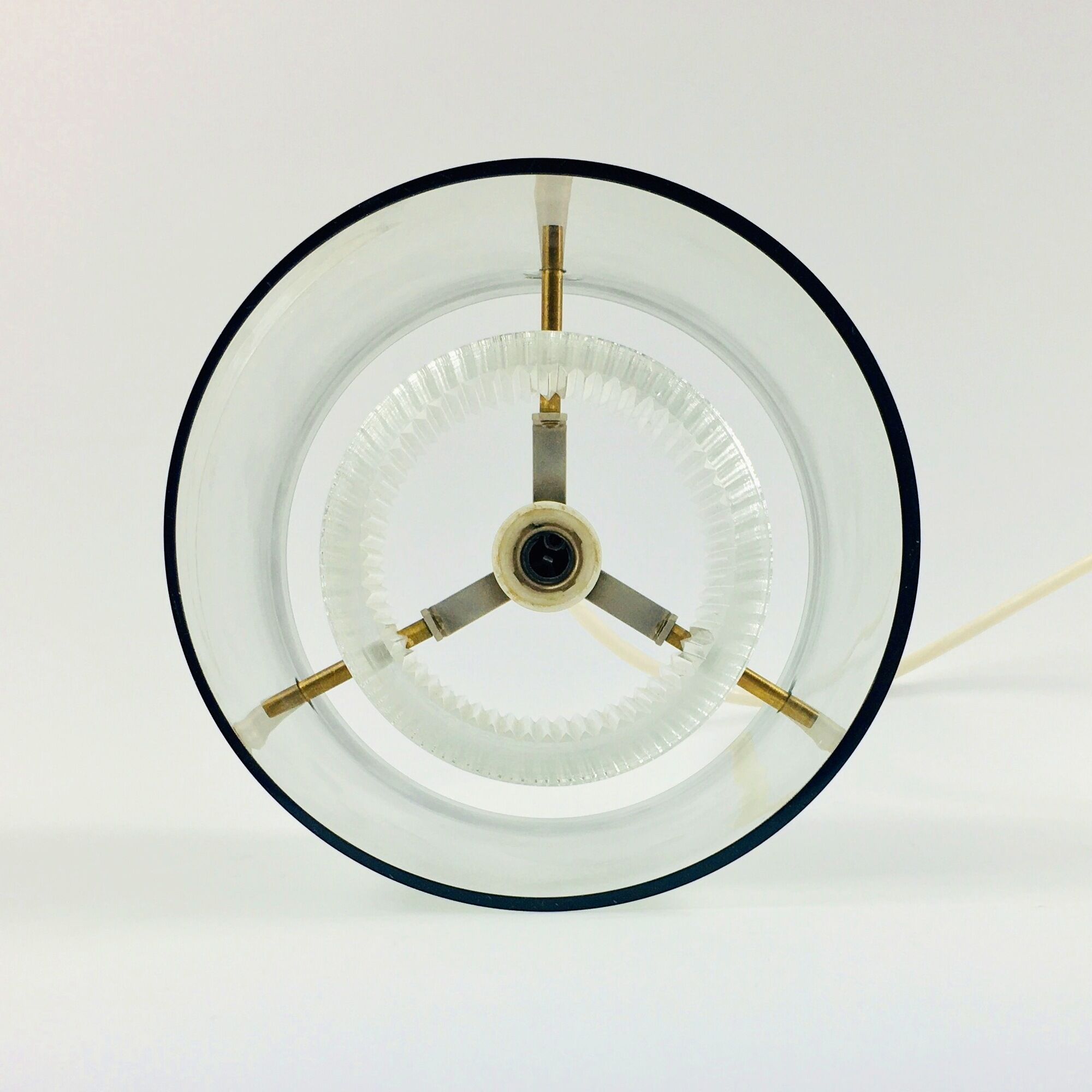 Mid-Century Scandinavian Glass Ceiling Light by Carl Fagerlund for Orrefors, 1960s