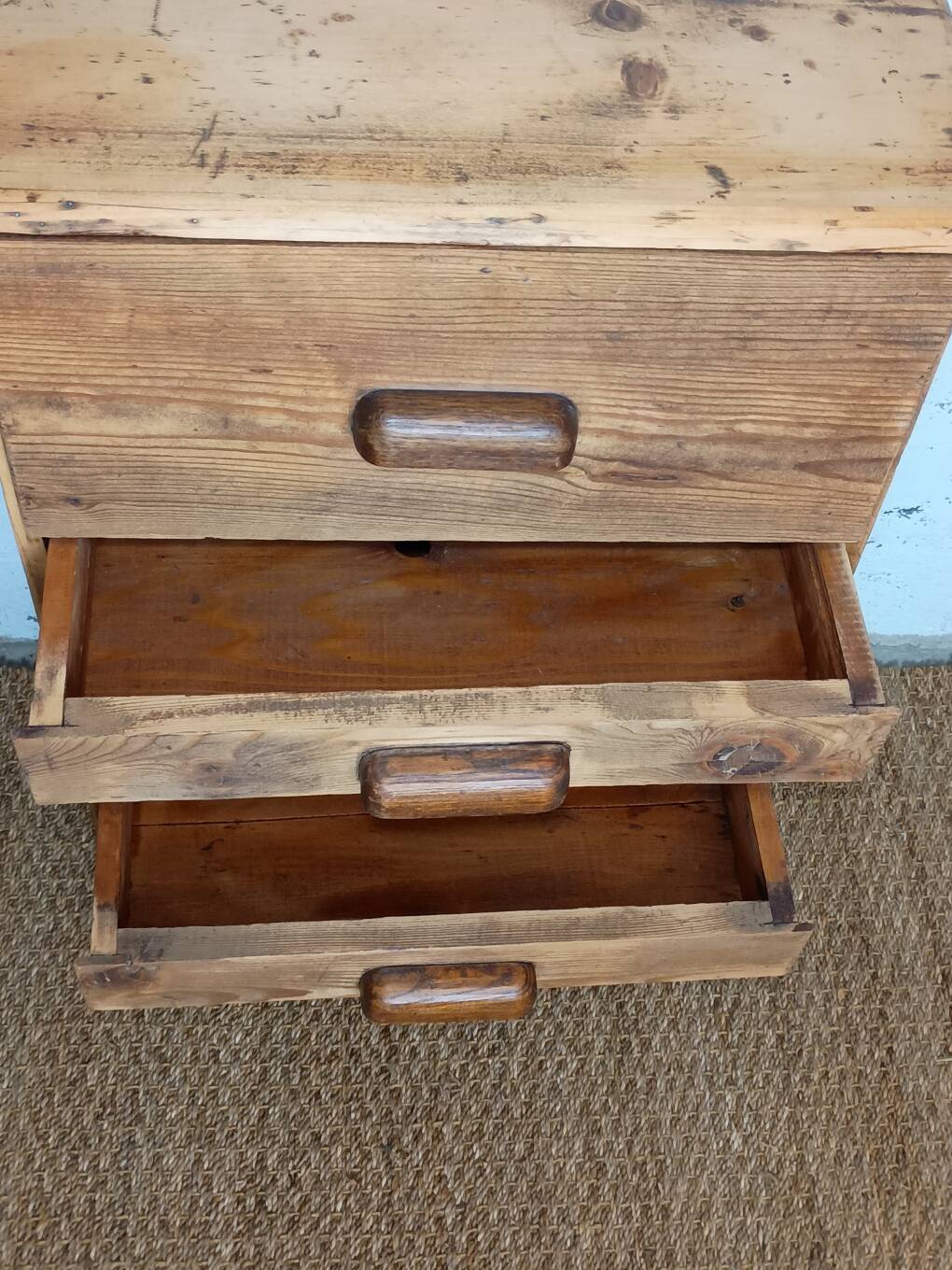 Small solid wood workshop furniture