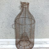 Old wire fish trap