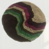 Round carpet Desso 70s. Vintage