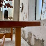 Mountain furniture table in pine 2m