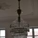 Lustre vintage entièrement en cristal