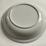 Sarreguemines stoneware hollow dish "Thistles"