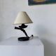 Brutalist metal lamp from the 50s
