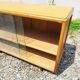 Meuble enfilade vitrine pied compas vintage