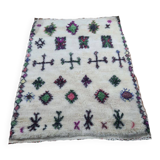 Handmade wool Berber rug 150 X 100 CM