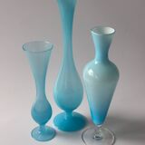 Vintage opaline vases