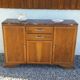 Mado buffet, pink marble tray