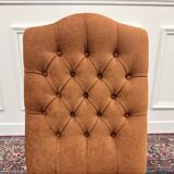 Set of Classic English Upholstered Chesterfield Chairs