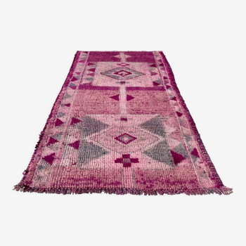 Tapis herki traditionnel kurde vintage