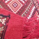 Authentic red carpet in pure wool