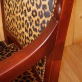 Fauteuil époque empire en acajou