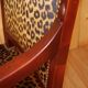 Fauteuil époque empire en acajou