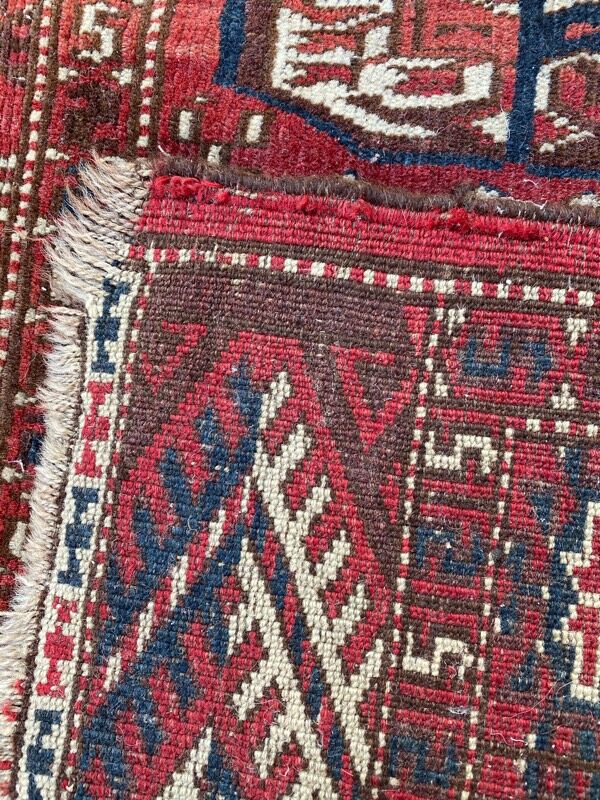 Carpet ancient afghan bukhara 92x138 cm