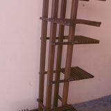 Destructured floor - solid mahogany - river han