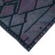 Tapis oriental purple runner unique en son genre fait à la main 85 cm x 368 cm