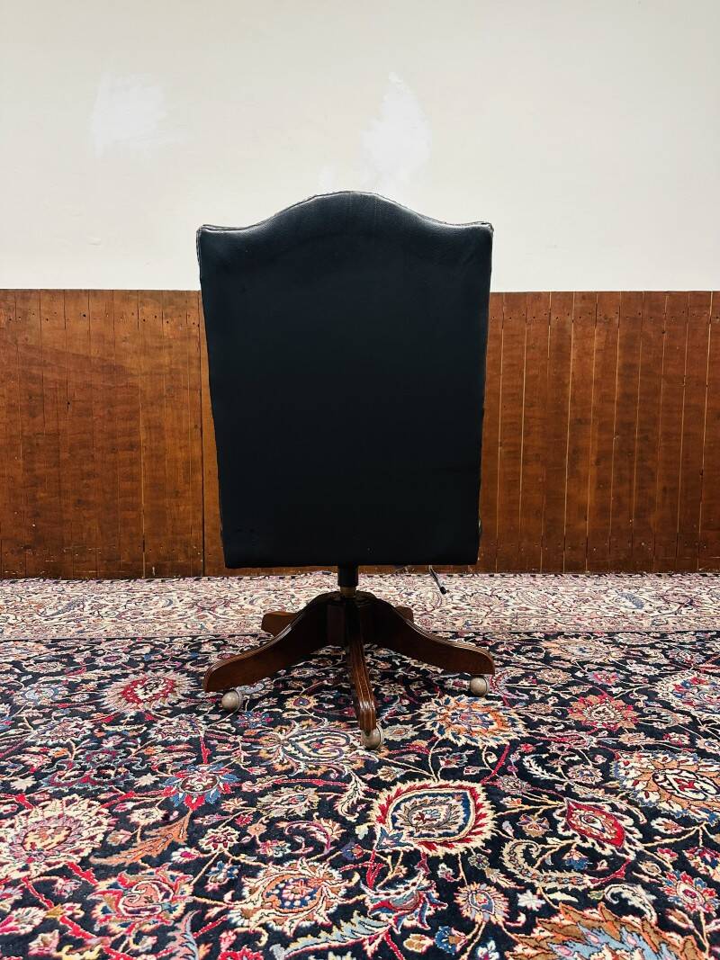 English President Chair Black Office chair black