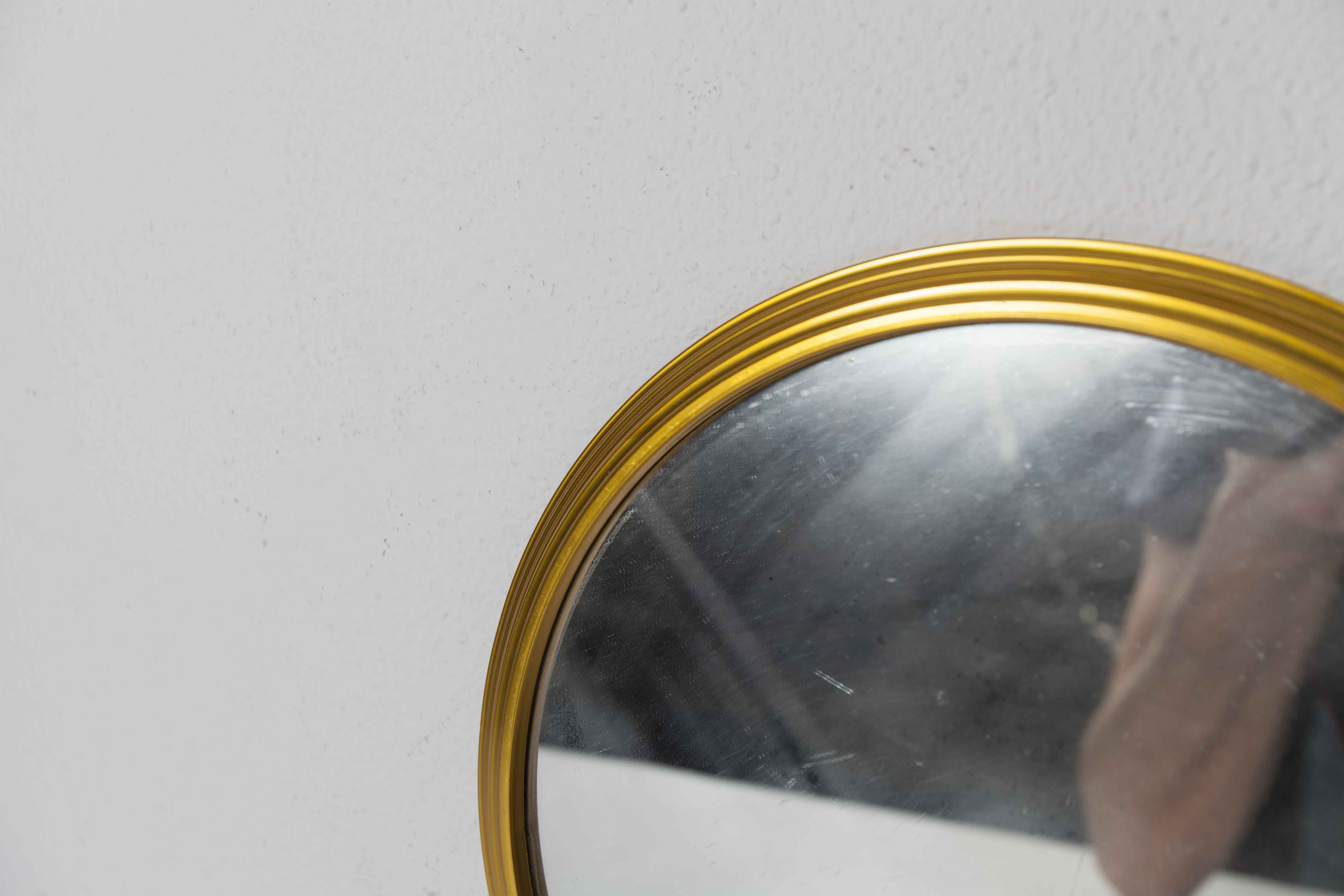 Golden mirror top 1960 d32cm