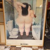 Poster framed under glass BOTERO