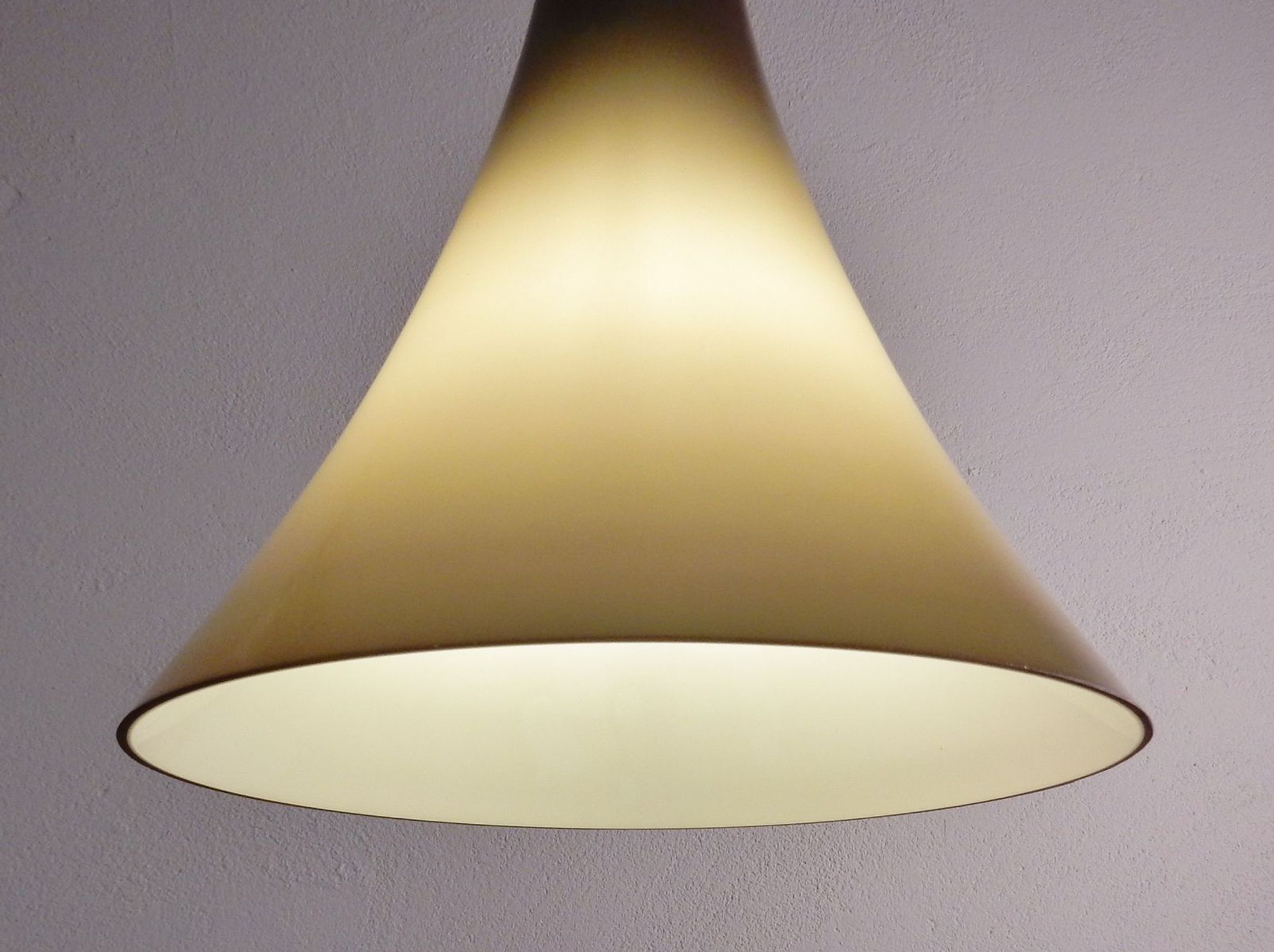 Vintage glass suspension