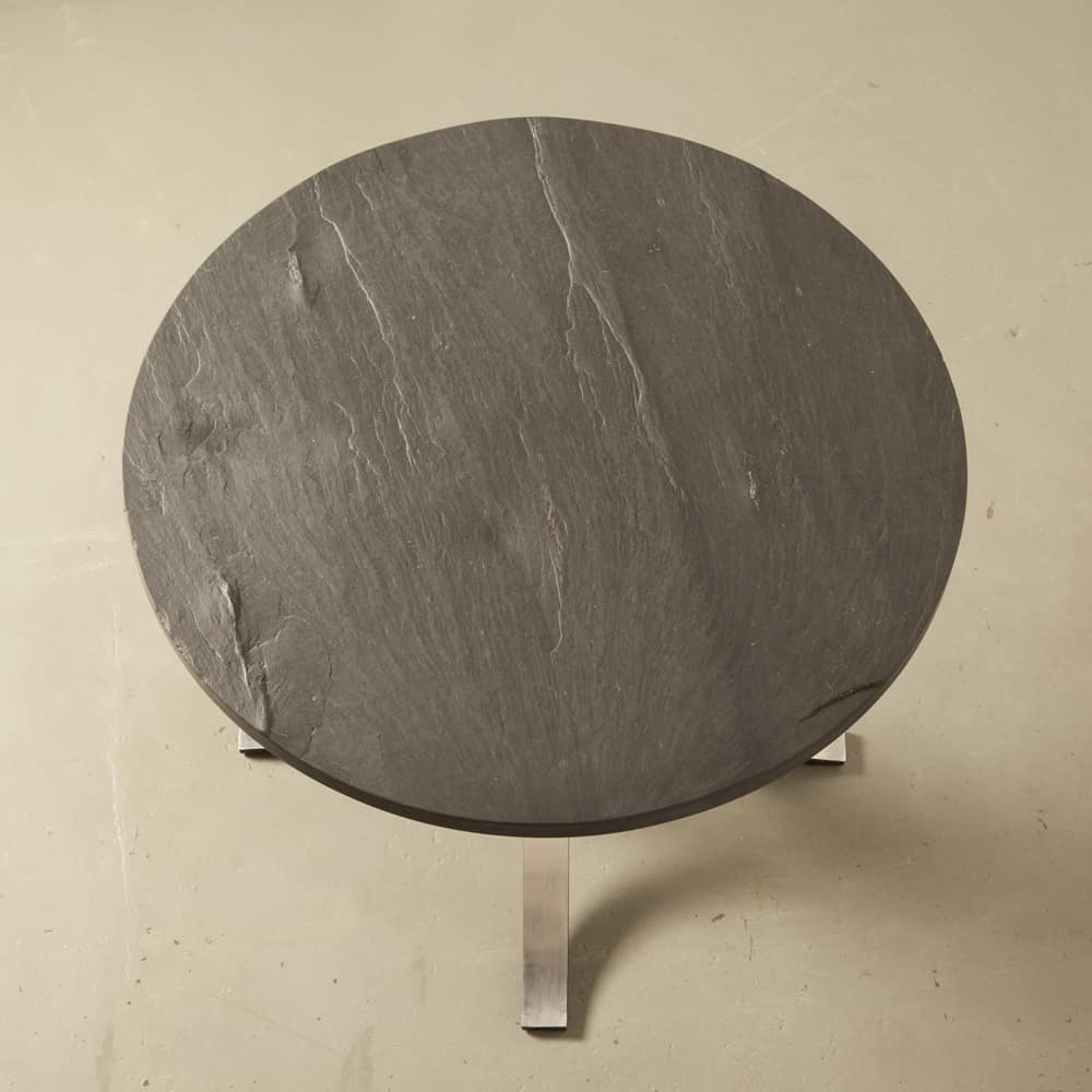 Table en ardoise T69 par Osvaldo Borsani